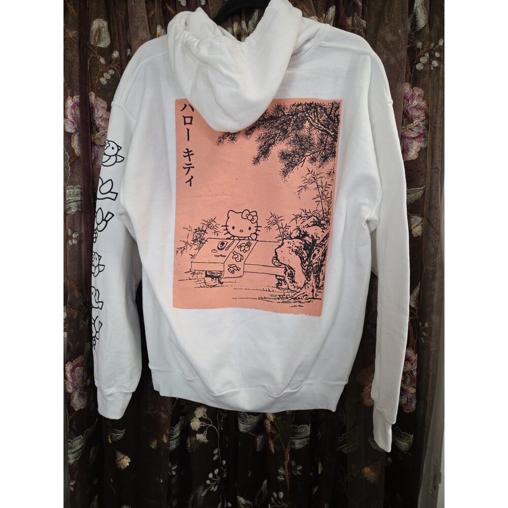 Hello Kitty Hooded Sweatshirt Sanrio Japanese